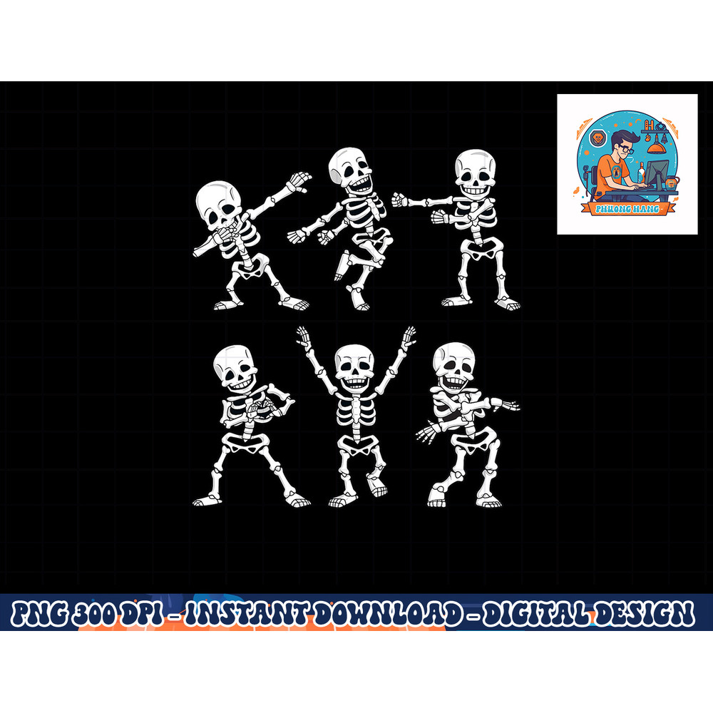 Dancing Skeletons Dance Challenge Boys Girl Kids Halloween png, sublimation copy.jpg