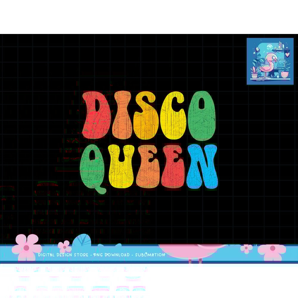 Disco Queen Roller Disco Outfit 70s Costume For Women png, sublimation copy.jpg
