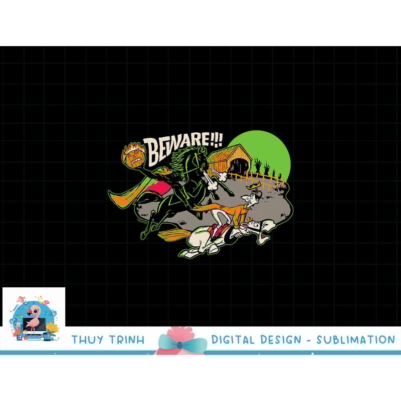 Disney 100 The Headless Horseman of Sleepy Hollow Halloween png, sublimation copy.jpg