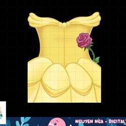 disney beauty and beast belle dress costume halloween png, sublimation copy