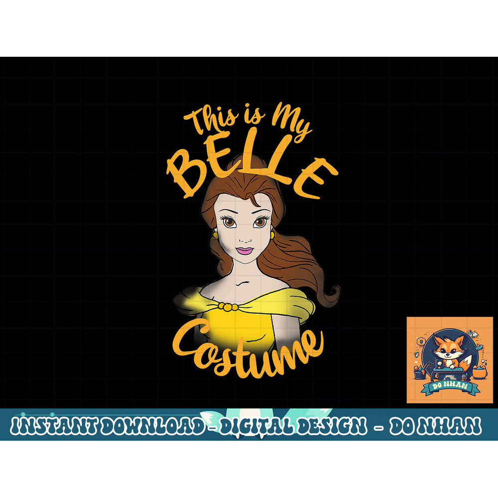 Disney Beauty And The Beast Belle My Costume Halloween png, sublimation copy.jpg