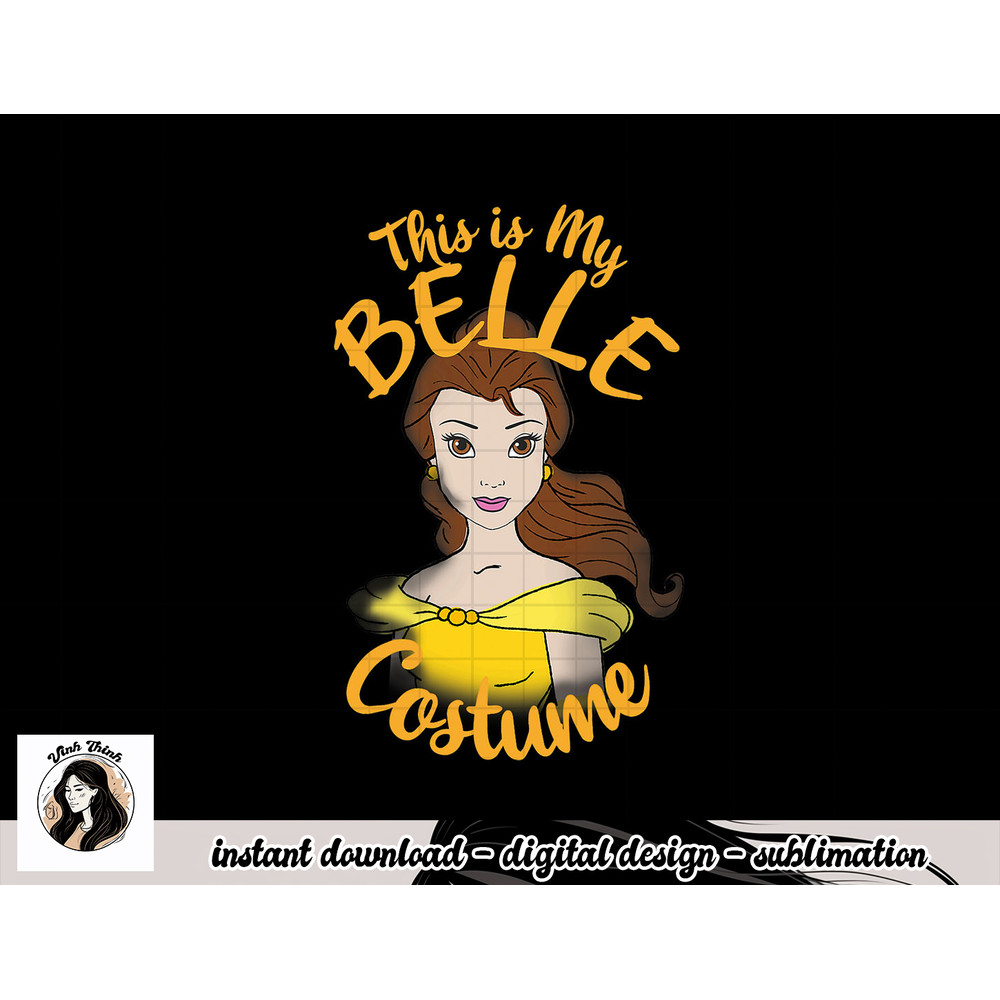 Disney Beauty And The Beast Belle My Costume Halloween png, sublimation copy.jpg