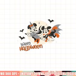 disney halloween minnie and minnie flying png, sublimation copy