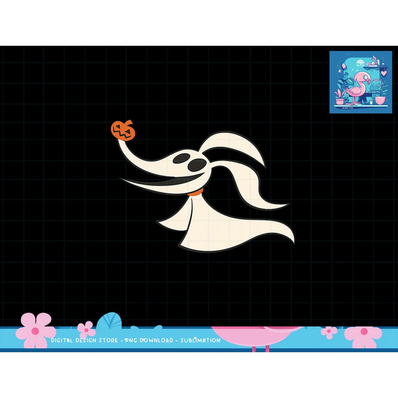 Disney Halloween Nightmare Before Christmas Zero png, sublimation copy.jpg
