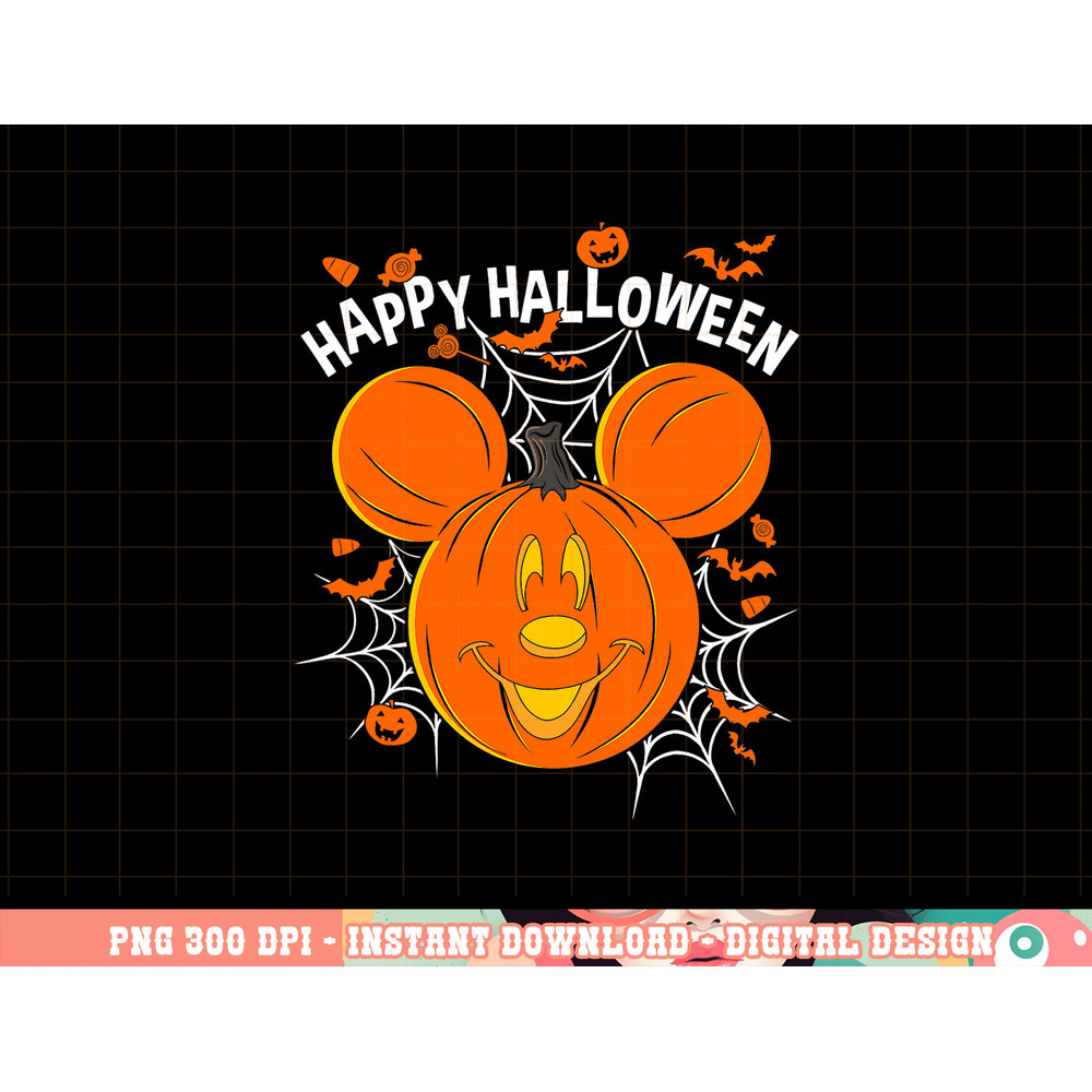 Disney Mickey & Friends Mickey Pumpkin Happy Halloween png, sublimation copy.jpg