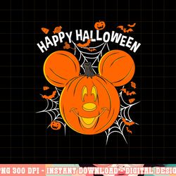 disney mickey & friends mickey pumpkin happy halloween png, sublimation copy