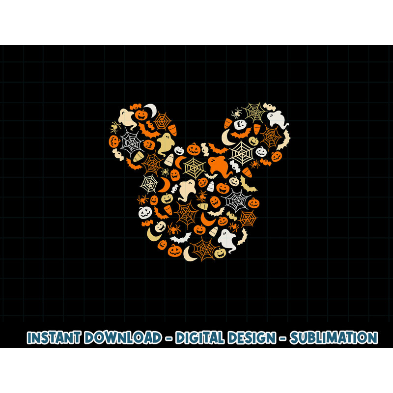 Disney Mickey Mouse Halloween Ghosts Pumpkins Spiders png, sublimation copy.jpg