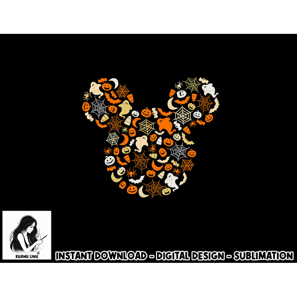 Disney Mickey Mouse Halloween Ghosts Pumpkins Spiders png, sublimation copy.jpg
