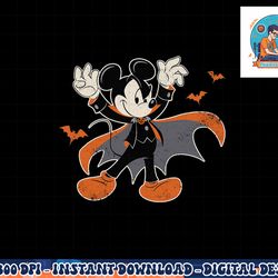 disney mickey mouse spooky dracula costume halloween png, sublimation copy
