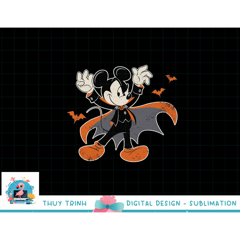 Disney Mickey Mouse Spooky Dracula Costume Halloween png, sublimation copy.jpg