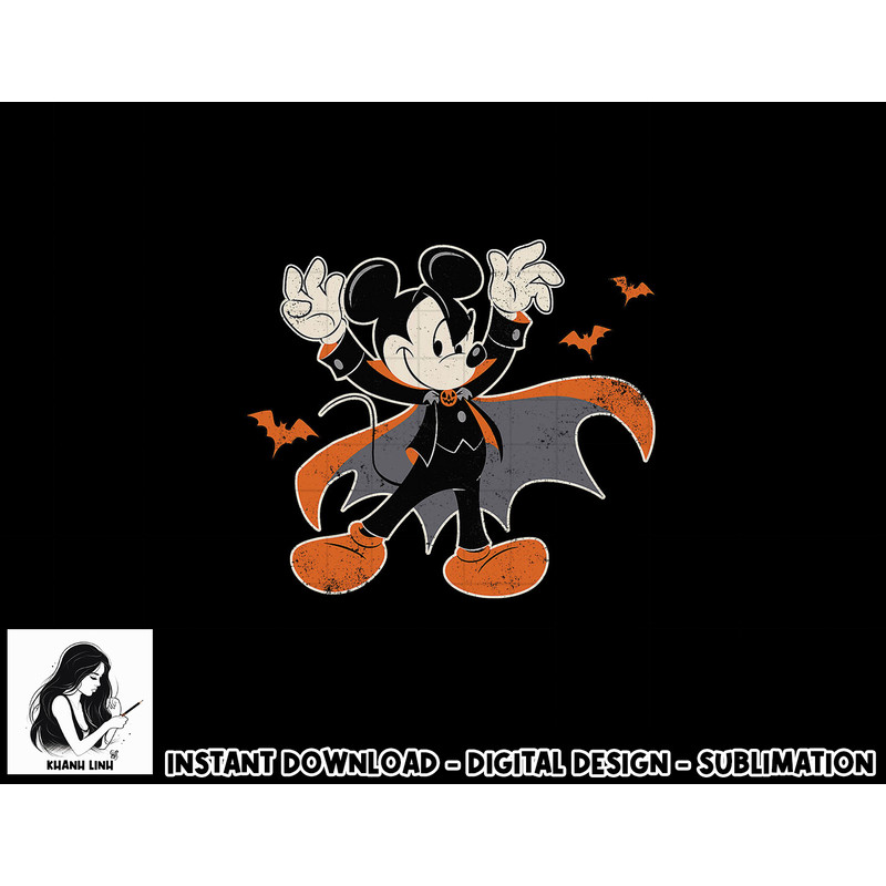Disney Mickey Mouse Spooky Dracula Costume Halloween png, sublimation copy.jpg