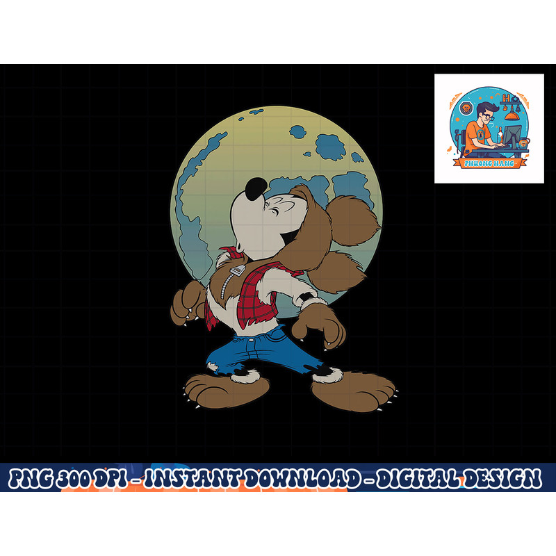 Disney Mickey Mouse Werewolf Halloween Costume png, sublimation copy.jpg