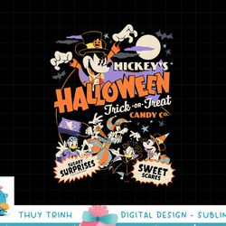 disney mickeys halloween trick or treat candy co. png, sublimation copy