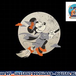 disney minnie mouse flying witch costume halloween png, sublimation copy