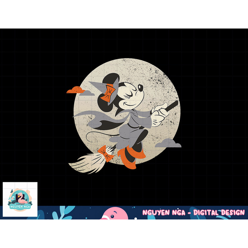 Disney Minnie Mouse Flying Witch Costume Halloween png, sublimation copy.jpg