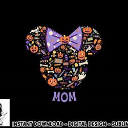 disney minnie mouse icon halloween mom png, sublimation copy
