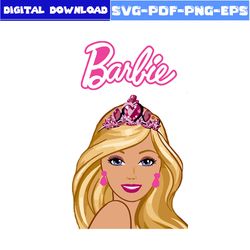 Barbie Girl Svg, Barbie Svg, Girl Svg, Barbie Princess Charm School Svg, Barbie Princess Svg, Cartoon Svg, Png Eps File