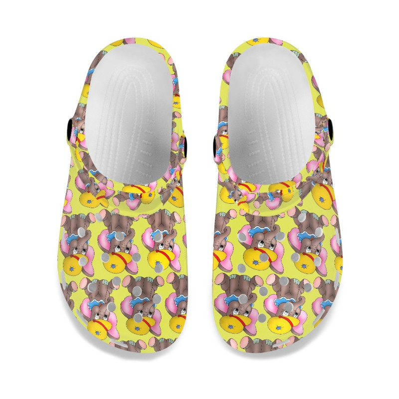Custom Elephant Crocs Shoes, Funny Slippers, Personalized Elephant Crocs Shoes, Beach Shoes, Summer Outdoor Shoes.jpg