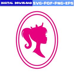 barbie girl logo svg, barbie princess svg, barbie girl svg, barbie svg, girl svg, princess svg, cartoon svg