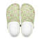 Cute hedgehog with shamrock clogs Crocs, green forest animals clogs, funny slippers, hole slippers beach shoes.jpg