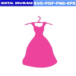 dress svg, barbie girl svg, barbie svg, girl svg, barbie princess svg, princess svg, cartoon svg, png eps digital file