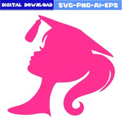 barbie girl svg, barbie svg, girl svg, barbie princess svg, princess svg, cartoon svg, png eps file
