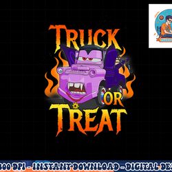 disney pixar cars halloween vampire truck or treat png, sublimation copy