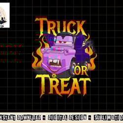 disney pixar cars halloween vampire truck or treat png, sublimation copy