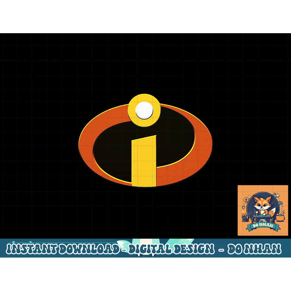 Disney Pixar Incredibles Logo Halloween Costume png, sublimation copy.jpg