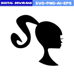 barbie silhouette svg, barbie princess svg, princess svg, barbie girl svg, barbie svg, girl svg, cartoon svg