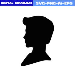 boy silhouette svg, barbie princess svg, princess svg, barbie girl svg, barbie svg, girl svg, cartoon svg
