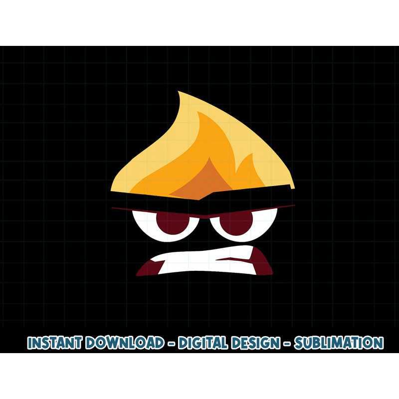 Disney Pixar Inside Out Angry Face Halloween png, sublimation copy.jpg