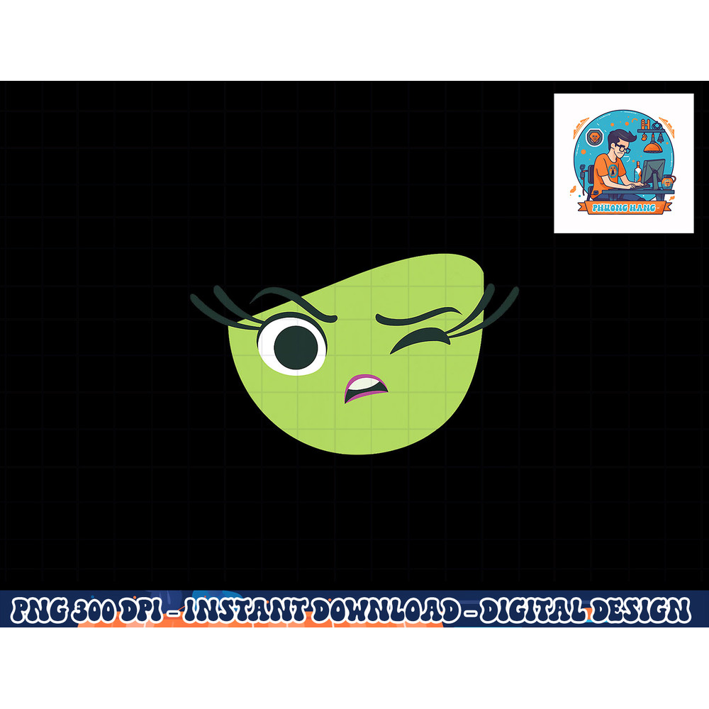 Disney Pixar Inside Out Disgust Halloween png, sublimation copy.jpg