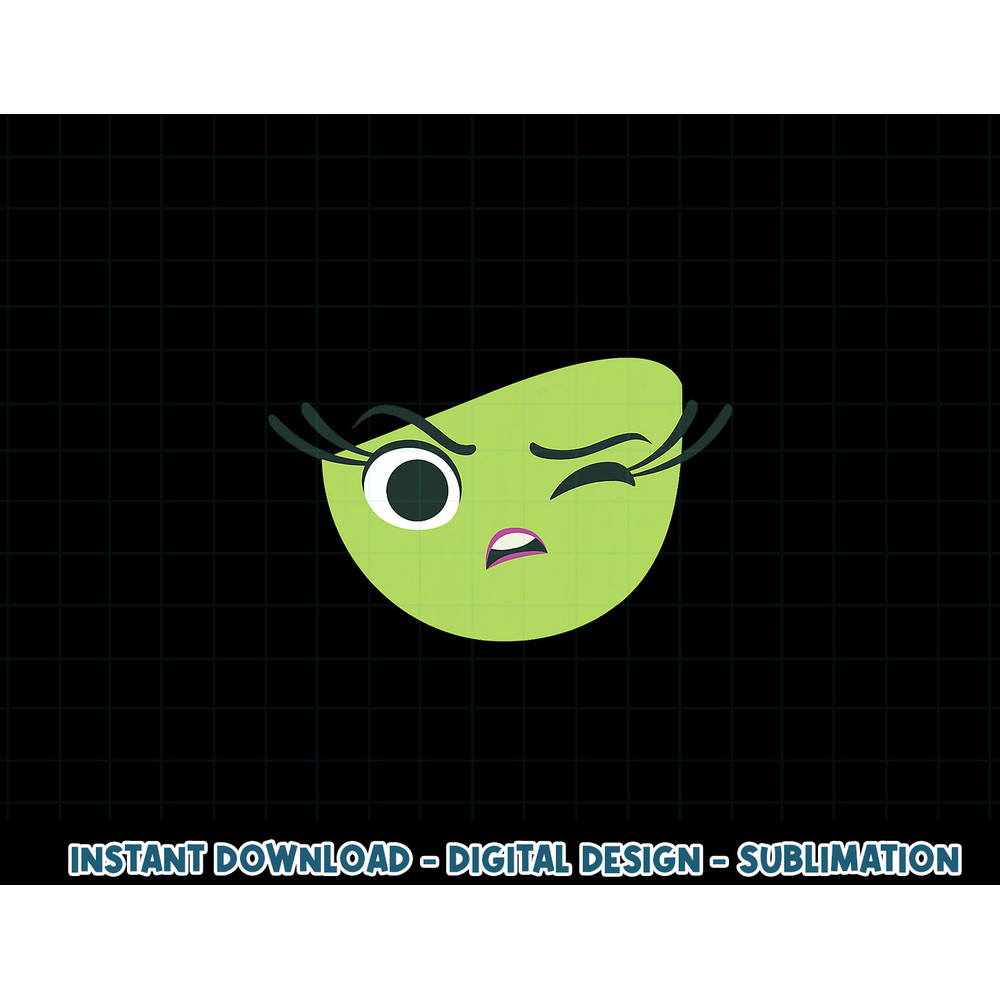 Disney Pixar Inside Out Disgust Halloween png, sublimation copy.jpg