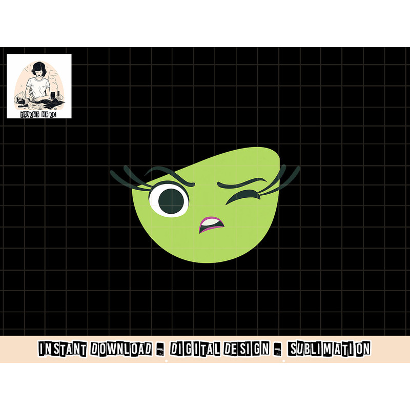 Disney Pixar Inside Out Disgust Halloween png, sublimation copy.jpg