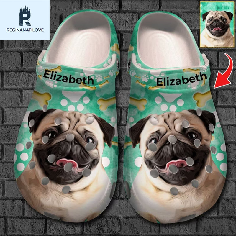 Pet Face Crocs Shoes, Funny Dog Slippers, Personalized Photo Shoes, Pet Clogs Custom.jpg