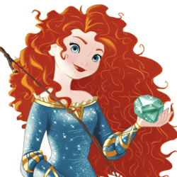 "Brave Clipart, Merida PNG, Merida Instant Download, PNG princess printable for crafts shirts birthdays iron on sublimat