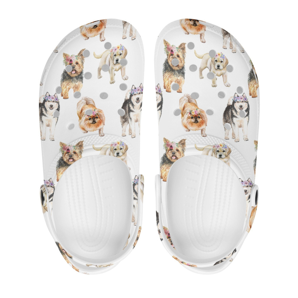 Women's Dogs Clogs Women's Shoes Dog Person Gift Dog People Dogs Lovers Gift for Dog Person Dog Loving Dog Person Girl Mom Dog Person Gift-8.jpg