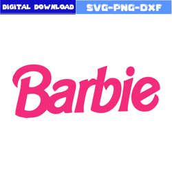 Barbie Logo Svg, Barbie Princess Svg, Princess Svg, Barbie Girl Svg, Barbie Svg, Cartoon Svg, Girl Svg