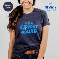 support squad diabetes ribbon shirt, diabetes support squad shirts, diabetes awareness shirt, endo nurse shirt, diabetic