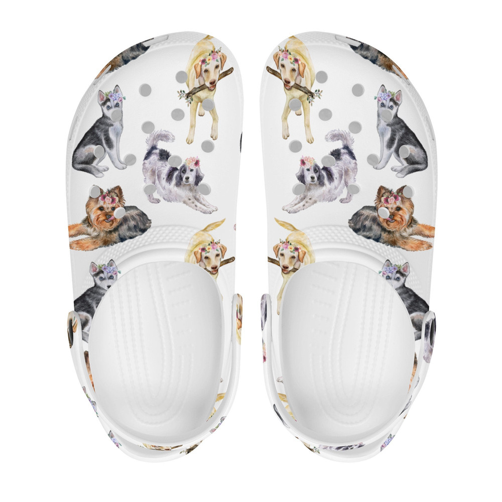 Women's Dogs Clogs Women's Shoes Dog Person Gift Dog People Dogs Lovers Gift for Dog Person Dog Loving Dog Person Girl Mom Dog Person Gift-11.jpg