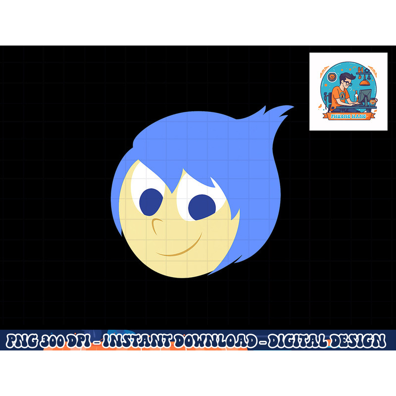 Disney Pixar Inside Out Joy Face Halloween png, sublimation copy.jpg
