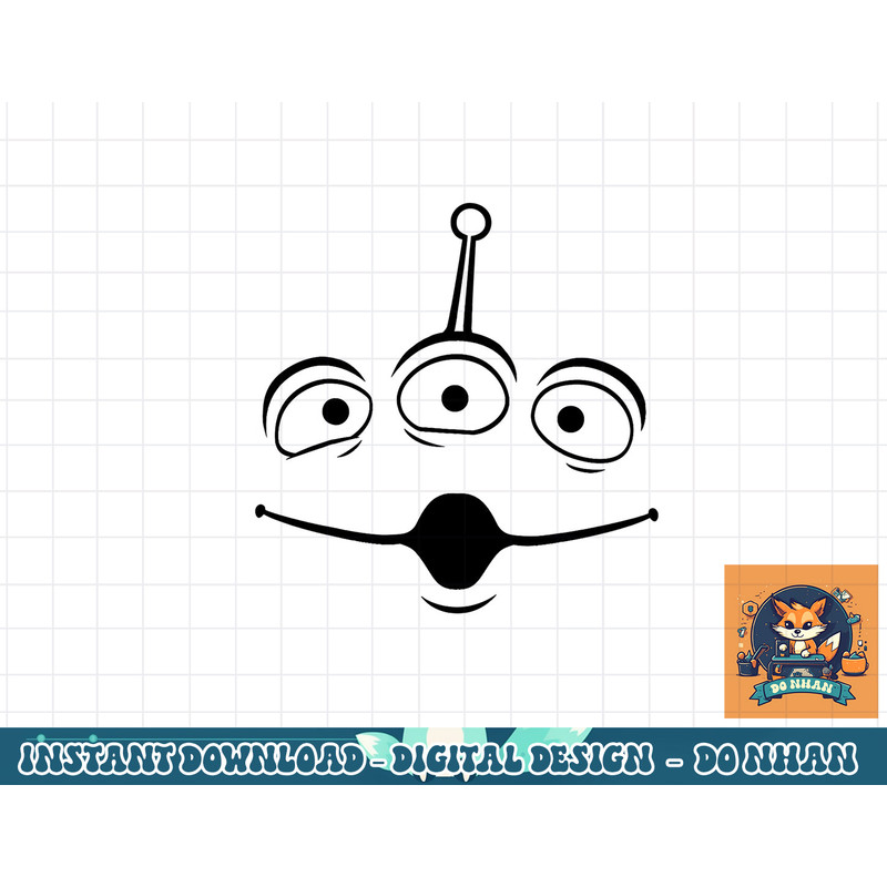 Disney Pixar Toy Story Alien Face Halloween png, sublimation copy.jpg