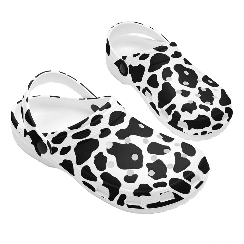 Men's Shoes Cow Print Clogs Cowprint Comfort Shoes Footwear Gift for Him Casual Shoes Man Shoes Mens Shoes Slip on Shoes Gift for Friend.jpg