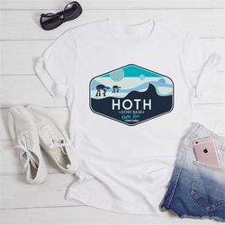 star wars t shirt, hoth t-shirt, hoth echo base tee, star wars shirt, hoth planet t-shirt, disneyland star wars geeky st