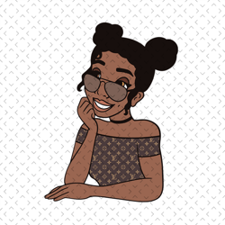 black girl fashion brand pattern svg, black girl svg, black queen svg, black woman svg, black beauty svg, afro queen svg