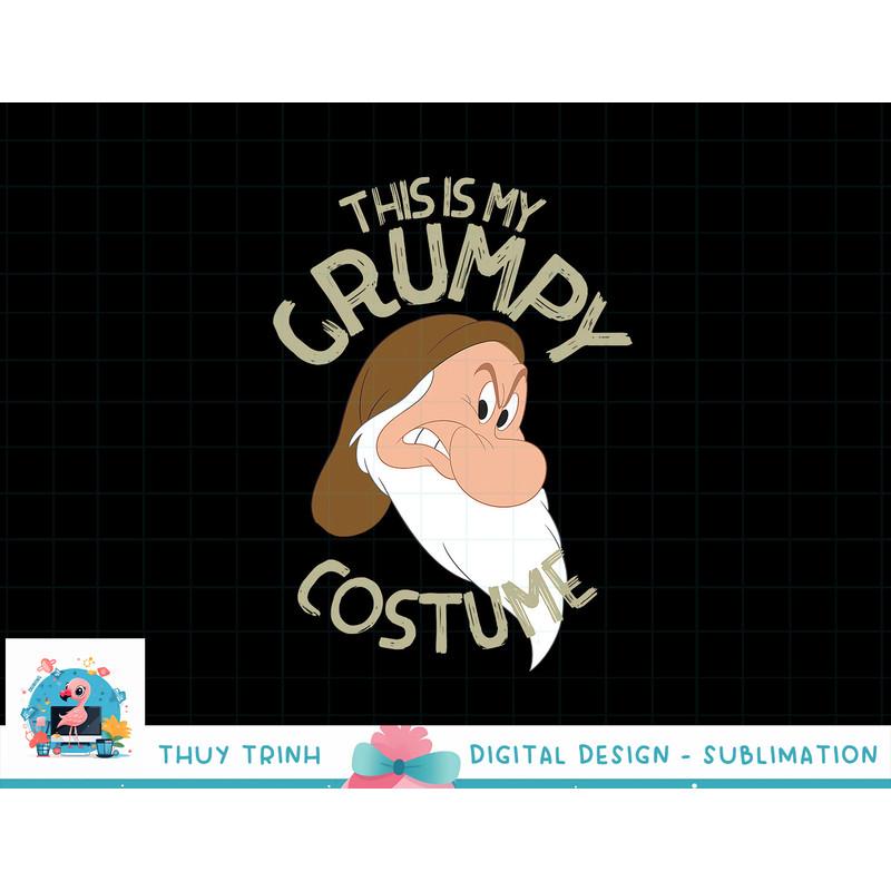 Disney Snow White This Is My Grumpy Costume Halloween png, sublimation copy.jpg