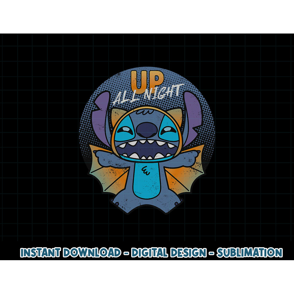 Disney Stitch Halloween Bat Costume Up All Night png, sublimation copy.jpg