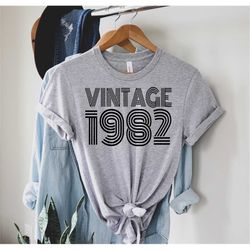 1982 vintage shirt, 1982 birthday shirt, 40th birthday gift, 40th birthday gift shirt,1982 vintage tee,1982 retro shirt,