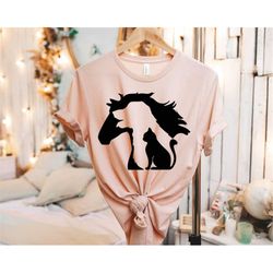 animal lover shirt, horse dog cat shirt, horse gift, dog gifts, dog shirt, horse girl, cat gifts, gift for animal lover,
